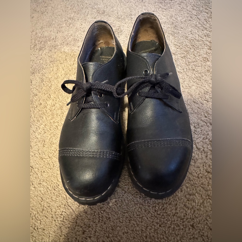 Vegetarian Brand 3 Eye Oxford Steel Toe